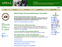 Tablet Screenshot of aphaa.org
